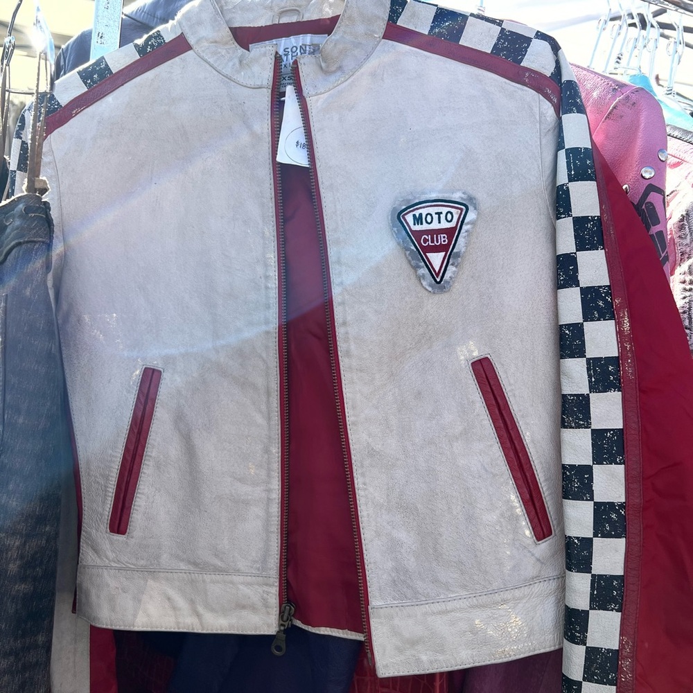 Moto racer 100% leather jacket - VINTAGE